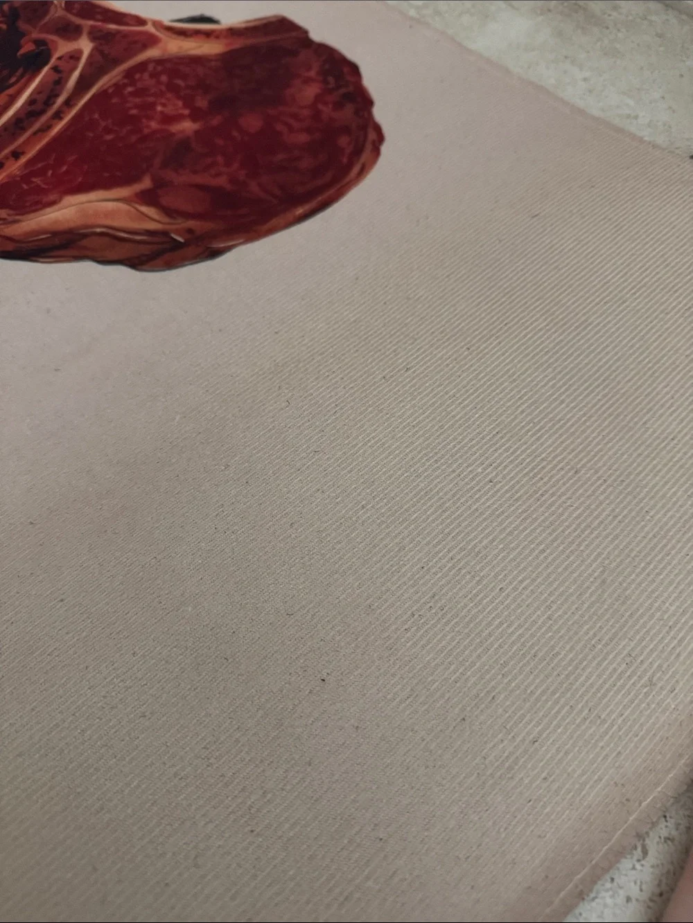 Funny Steak Kitchen Rug Non Slip Floor Mat